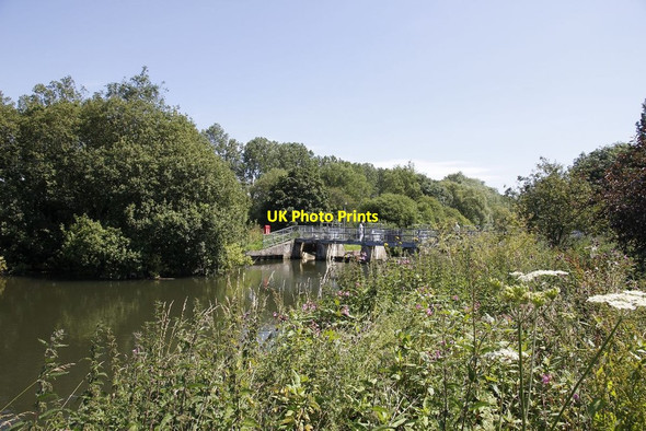 Photo 6"x4" Second weir at Buscot Lechlade on Thames c2012