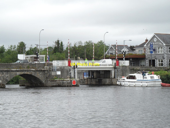 Photo 6"x4" Lifting Bridge on the Shannon in Roosky, Co. Roscommon Roosky c2012