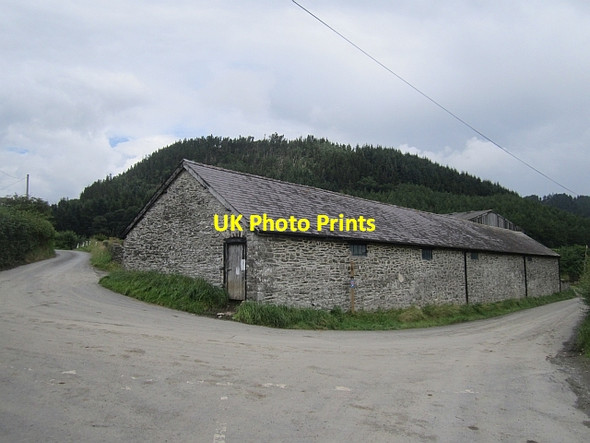 Photo 6"x4" Road junction, Abbeycwmhir Abbeycwmhir c2012