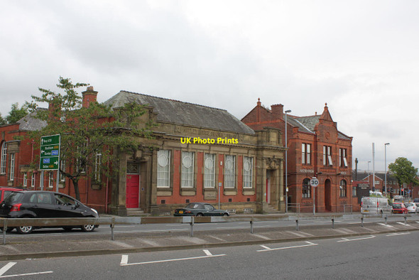 Photo 6"x4" Astley Bridge Library and municipal offices  Astley Bridge c2012