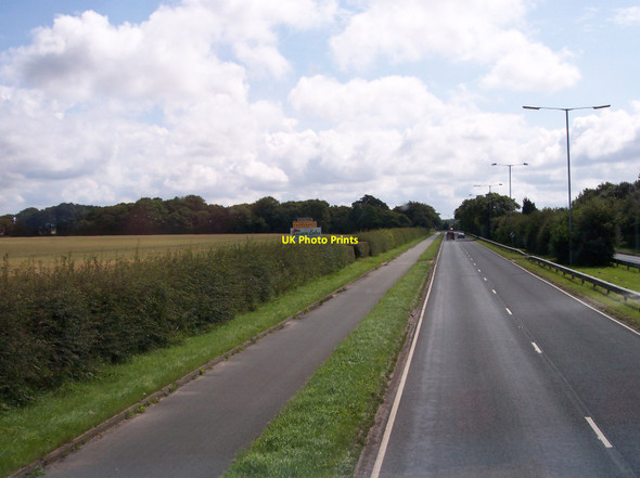 Photo 6"x4" Straight stretch of the A565 near Boundary Farm Banks\/SD3920 c2012
