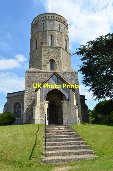 Photo 6"x4" St Mary's Swaffham Prior Commercial End c2012