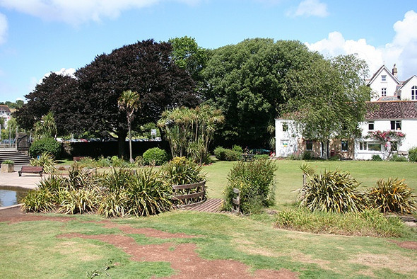Photo 6"x4" Kingsbridge: municipal gardens Kingsbridge\/SX7344 c2008