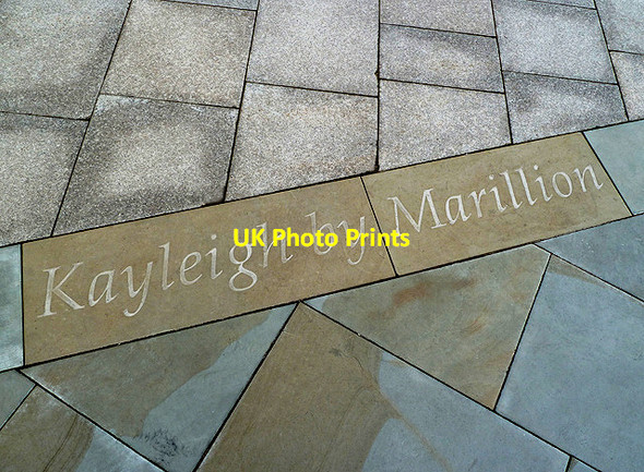 Photo 6"x4" A detail at the refurbished Market Square in Galashiels Galashiels c2012