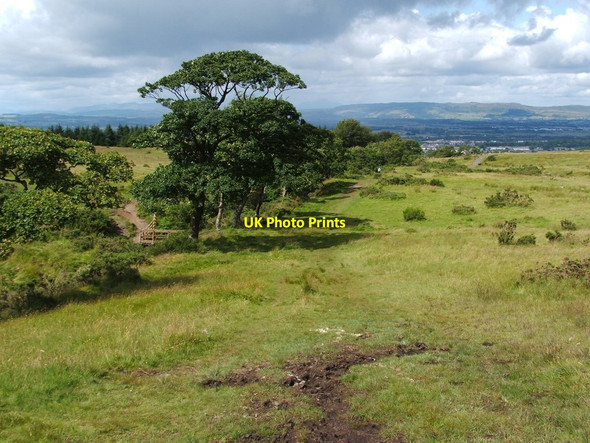 Photo 6"x4" The valley of the Gleniffer Burn Foxbar c2012