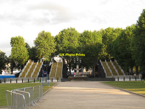 Photo 6"x4" Temporary bridges over Romney Road Greenwich\/TQ3977 c2012