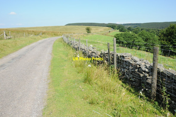 Photo 6"x4" Blaen-y-cwm Road Cefn-y-Crib c2012