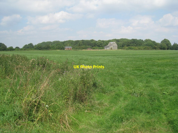 Photo 6"x4" Isolated barn Blankney c2012