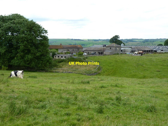 Photo 6"x4" Farm buildings at Bent Farm Tissington c2012