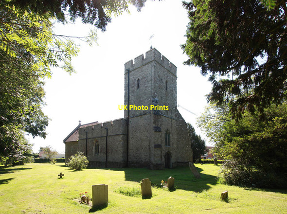 Photo 6"x4" All Saints, Burmarsh Donkey Street c2012