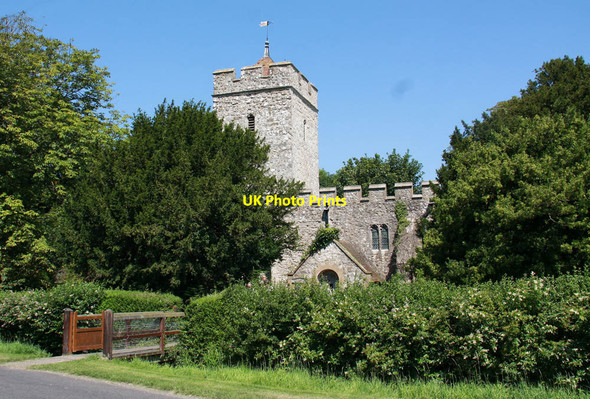 Photo 6"x4" All Saints, Burmarsh Donkey Street c2012