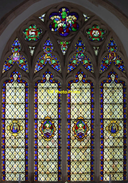 Photo 6"x4" St Peter & St Paul, Newchurch - Stained glass window Newchurch\/TR0531 c2012