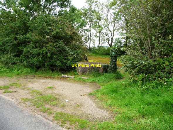 Photo 6"x4" Entrance to permitted path Shotley\/SP9297 c2012