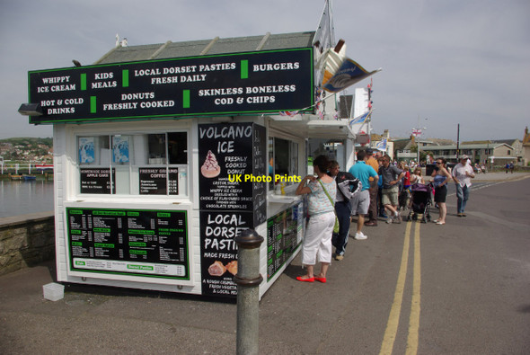 Photo 6"x4" Fast food at West Bay Bridport c2012