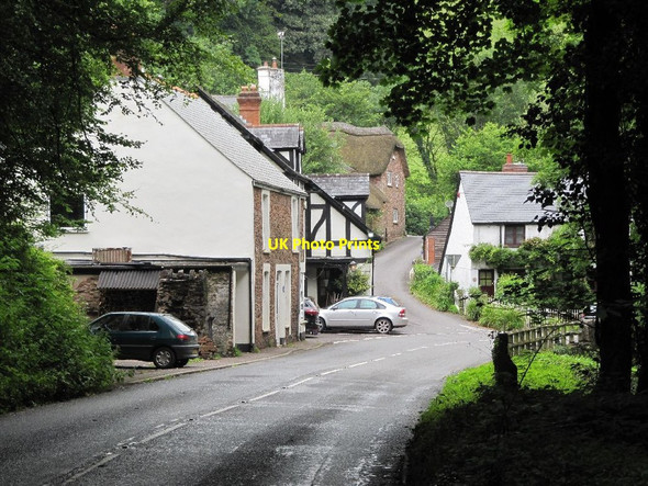 Photo 6"x4" Junction on the bend Waterrow c2012