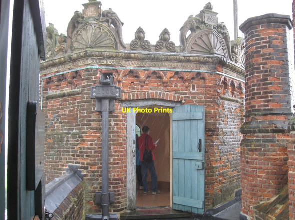 Photo 6"x4" Up on the roof of Layer Marney Tower Layer Marney c2012
