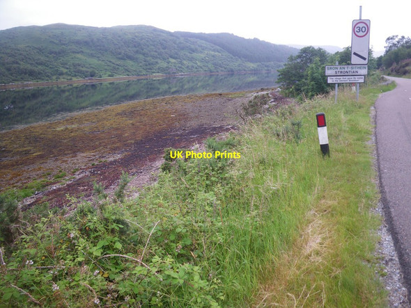 Photo 6"x4" Welcome to Strontian Strontian\/Sron an t-Sithein c2012