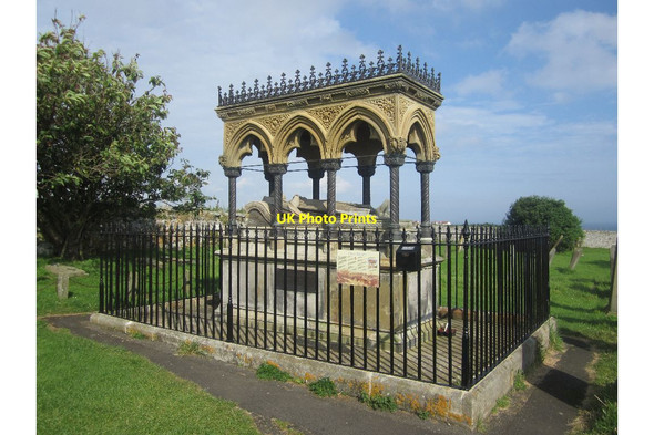 Photo 6"x4" Memorial to Grace Darling, St Aidan's Churchyard Bamburgh c2012