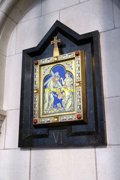 Photo 6"x4" Plaque No. 6, Buckfast Abbey, Buckfastleigh, Devon Buckfastleigh c2012
