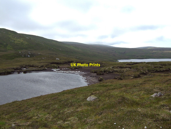 Photo 6"x4" Unnamed Lochan at the Maa Waters Upper Kergord c2012