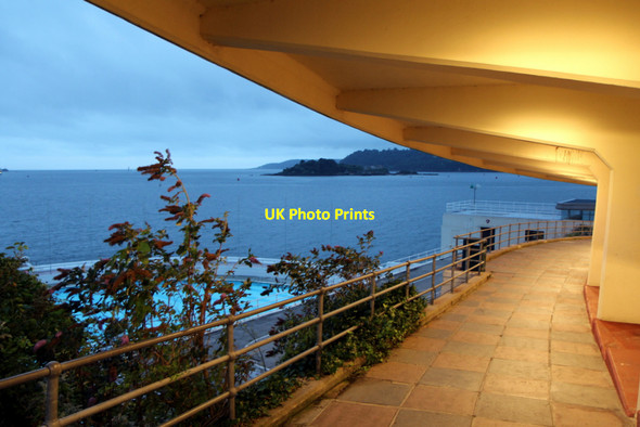 Photo 6"x4" Terrace near Lido, The Hoe, Plymouth, Devon Mount Batten c2012