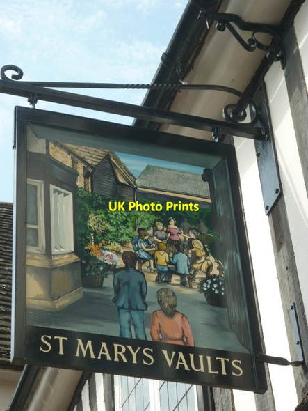 Photo 6"x4" St Marys Vaults Stamford\/TF0207 c2012 P1
