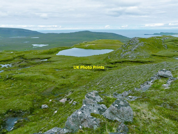 Photo 6"x4" North from the summit of Beinn Akie Beinn Akie c2012