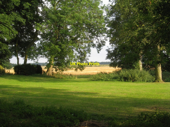 Photo 6"x4" View from the churchyard, St. Edith's, Coates Coates\/SK9183 c2012