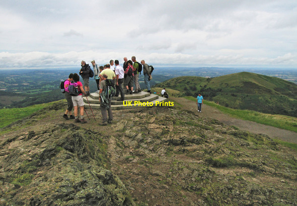 Photo 6"x4" A busy day on the Worcestershire Beacon Great Malvern c2012