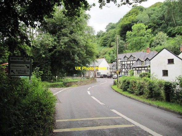 Photo 6"x4" Bend in the B3227 Waterrow c2012