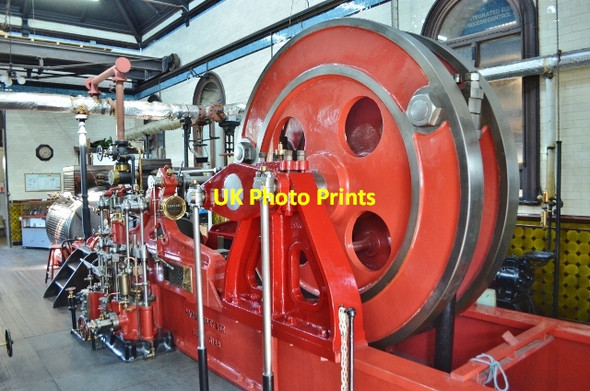 Photo 6"x4" Hathorn Davey 1894 Pumping Engine Cambridge\/TL4658 c2012