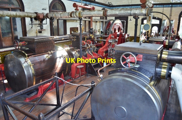 Photo 6"x4" Hathorn Davey 1894 Pumping Engines Cambridge\/TL4658 c2012
