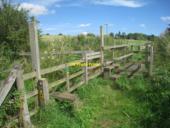 Photo 6"x4" Two stiles and a footbridge Asterby c2012
