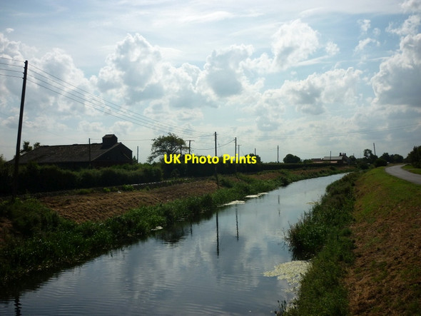 Photo 6"x4" The River Glen from Money Bridge Pinchbeck West c2012