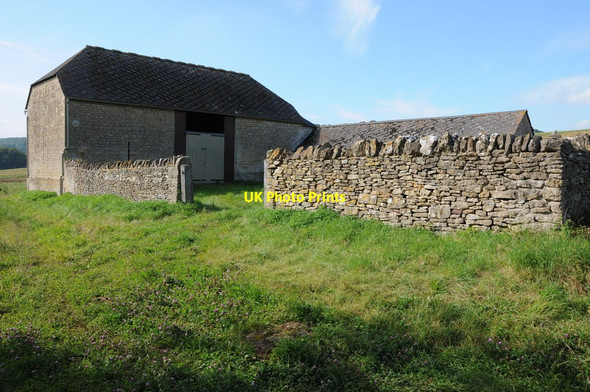 Photo 6"x4" Barn on Bredon Hill Conderton c2012