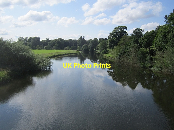 Photo 6"x4" River Tweed at Monteviot Ancrum c2012
