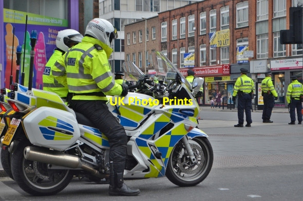 Photo 6"x4" Police in Leicester Leicester c2012 P1