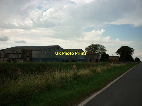 Photo 6"x4" The Elms on North Forty Foot Bank Holland Fen\/TF2349 c2012