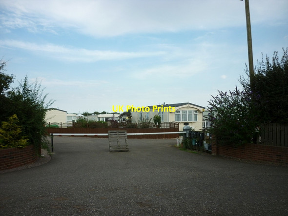 Photo 6"x4" The caravan site at Chapel Hill Chapel Hill\/TF2054 c2012