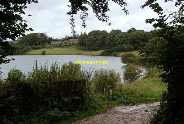 Photo 6"x4" Carsington Water towards Upperfield Farm Blackwall\/SK2549 c2012