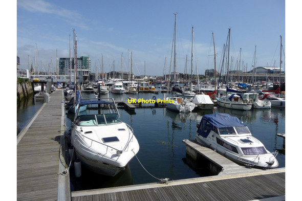 Photo 6"x4" Marina, Plymouth, Devon Plymouth c2012