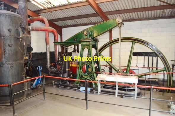 Photo 6"x4" Easton & Anderson Beam Pumping Engine Bressingham c2012 P2