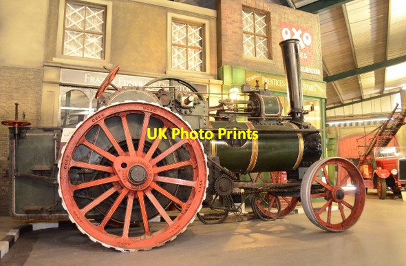 Photo 6"x4" John Fowler Traction Engine Bressingham c2012