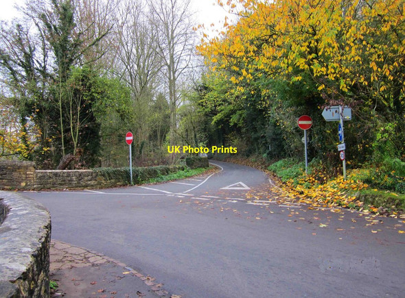 Photo 6"x4" Road junction by bridge, Minster Lovell Little Minster c2011