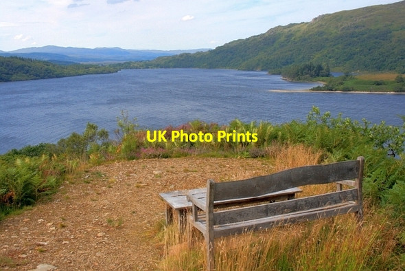Photo 6"x4" Seat and Table Polloch c2012