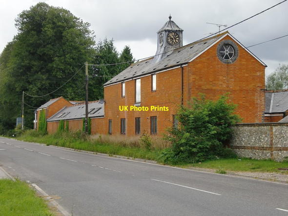 Photo 6"x4" Converted farm buildings, by the A338 at Cholderton Cholderton c2012