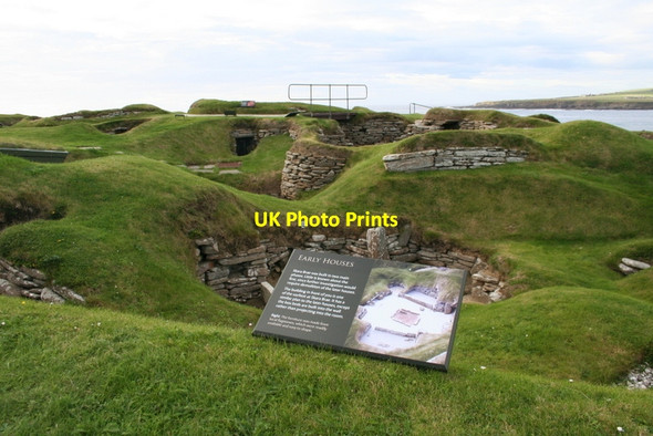 Photo 6"x4" Early mod-cons at Skara Brae Southerquoy c2012
