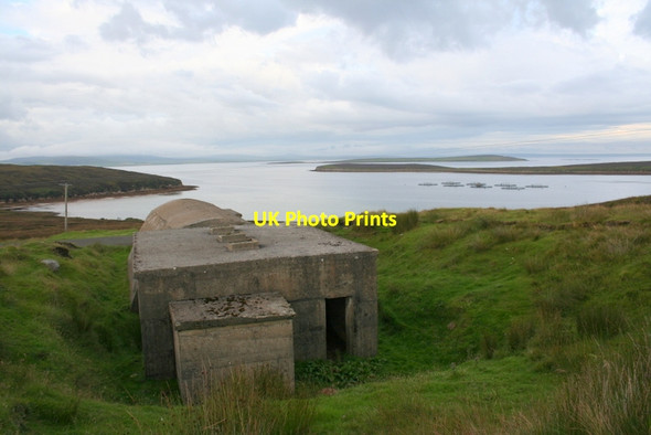 Photo 6"x4" Memento of war on Hoy Lyness c2012