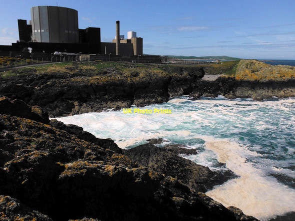 Photo 6"x4" Wylfa Nuclear Power Station Cemaes\/SH3693 c2012