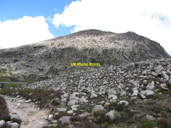 Photo 6"x4" The rocky terrain of Slievelamagan Attical c2012
